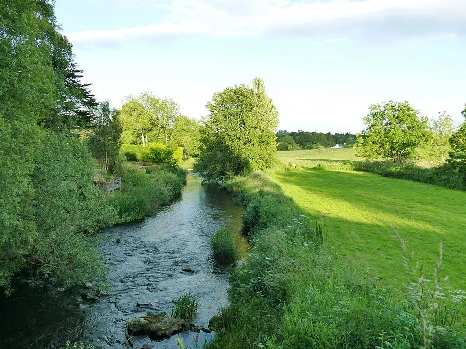 Leuchar Burn, the local landmark of AB14