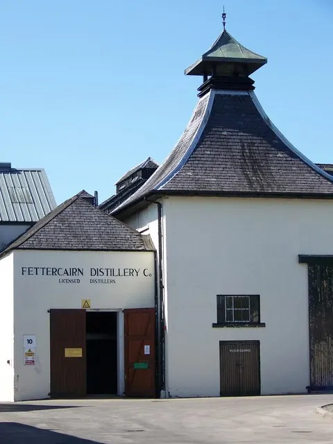 Fettercairn distillery, the local landmark of AB30