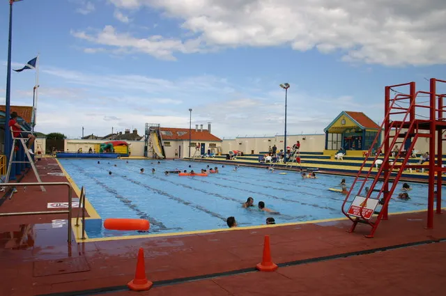Stonehaven Open Air Pool, the local landmark of AB39