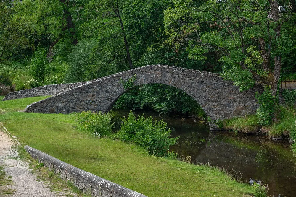 Keith Old Bridge, the local landmark of AB55
