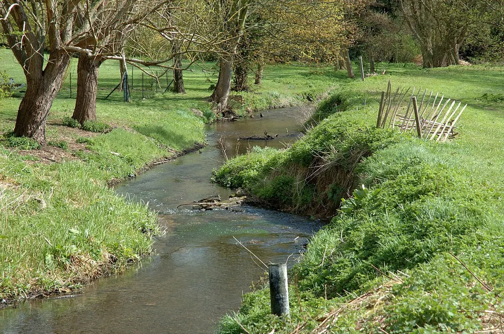 River Ver, the local landmark of AL2
