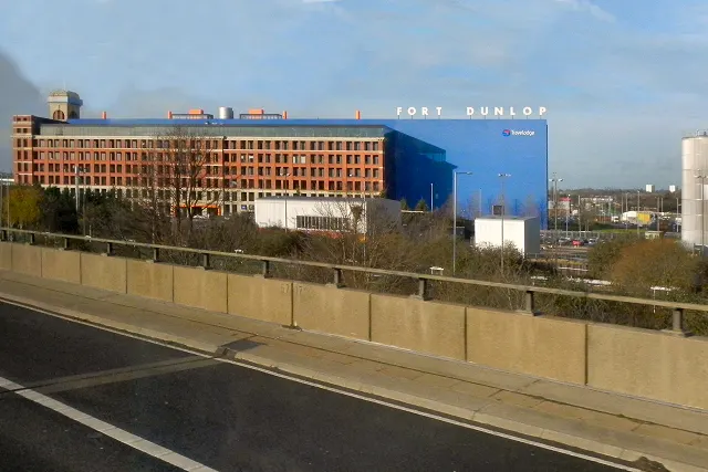 Fort Dunlop, the local landmark of B24