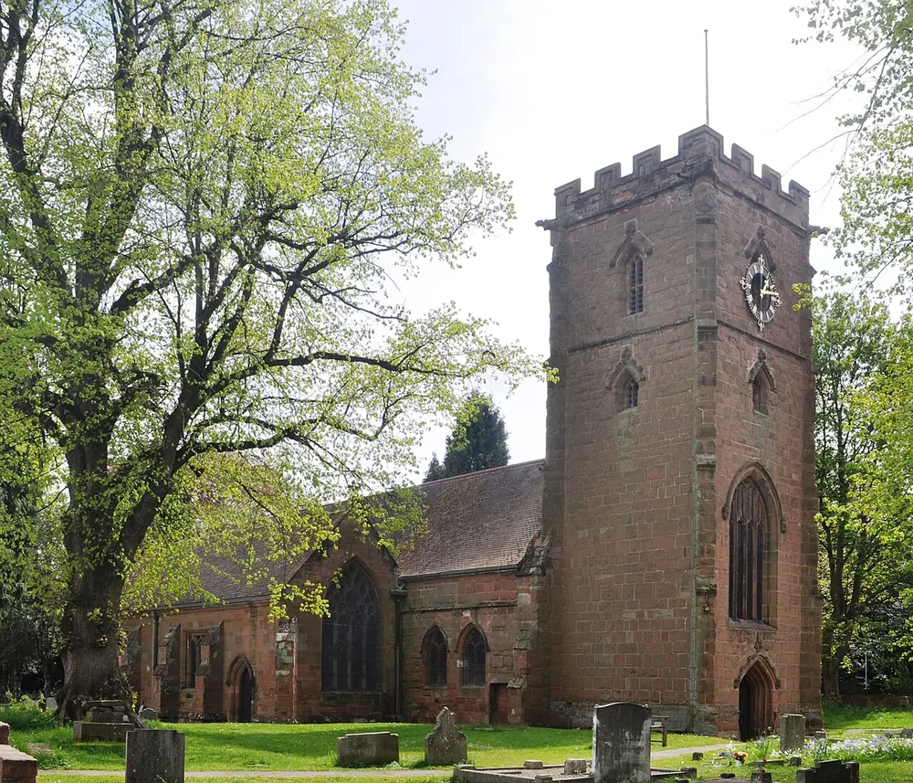 St Giles' Church, Sheldon, the local landmark of B26