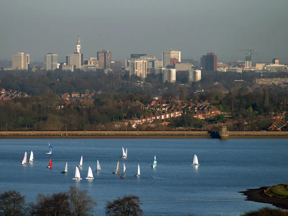 Bartley Reservoir, the local landmark of B32