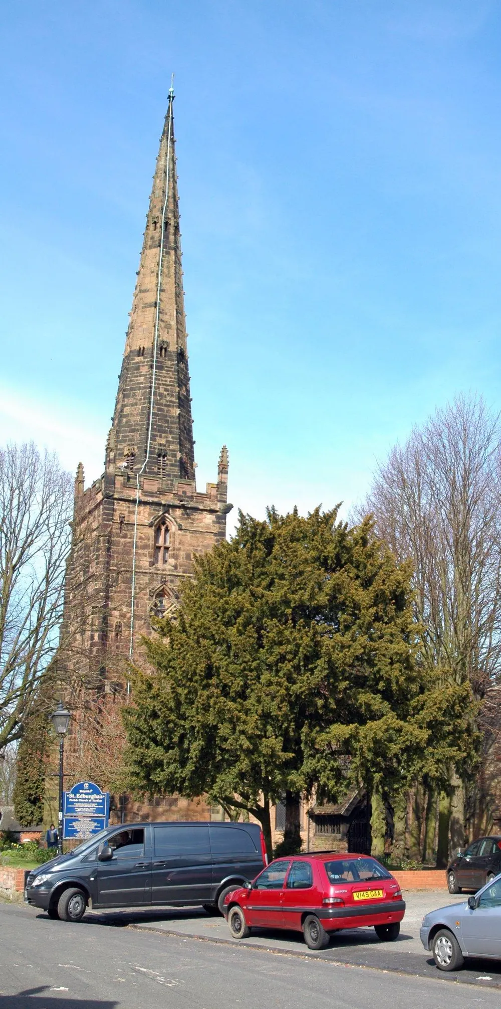 St Edburgha's Church, Yardley, the local landmark of B33