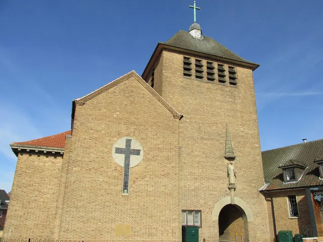 All Saints' Church, Shard End, the local landmark of B34