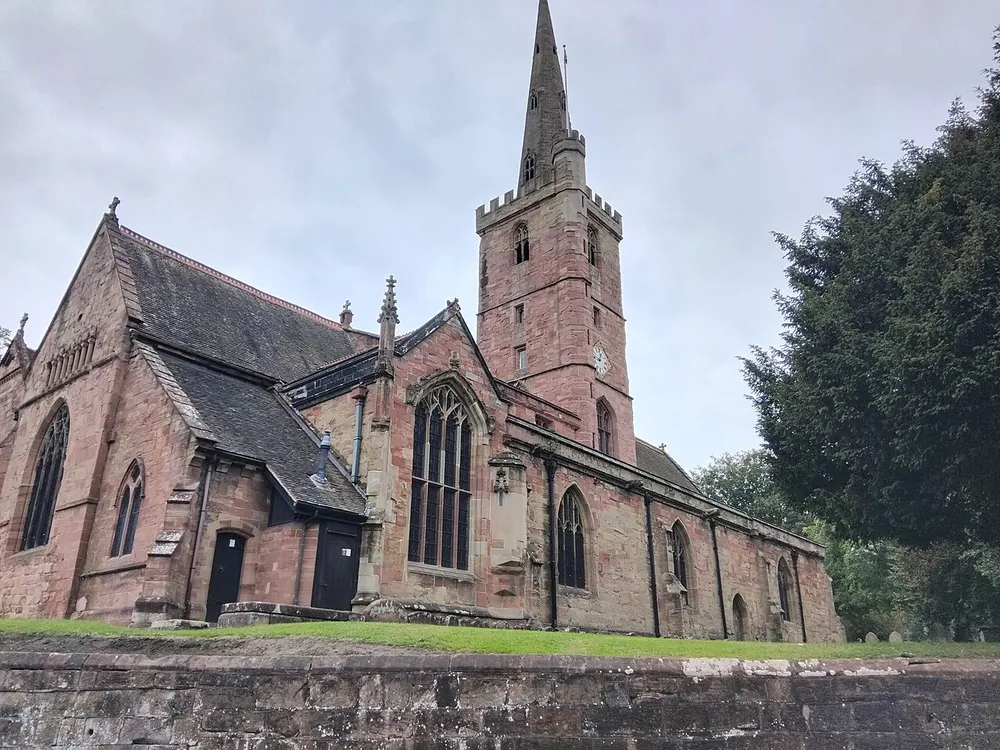St John the Baptist Church, Halesowen, the local landmark of B63