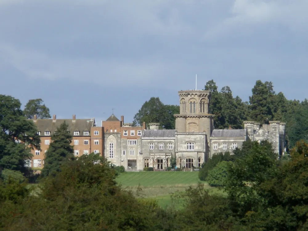 Studley Castle, the local landmark of B80