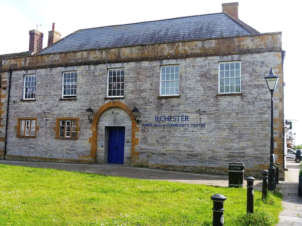 Ilchester Town Hall, the local landmark of BA22