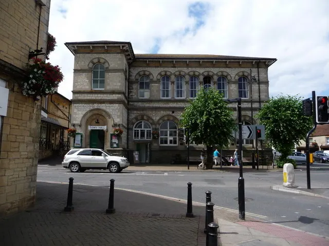 Midsomer Norton Town Hall, the local landmark of BA3