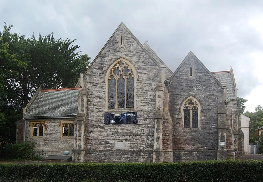 Christ Church, Westbourne, the local landmark of BH13