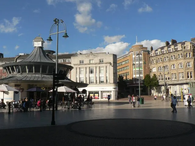 The Square, Bournemouth, the local landmark of BH2