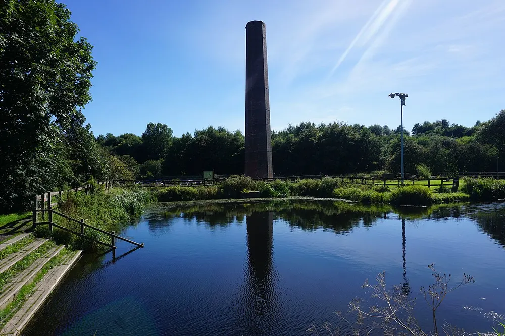 Burrs Country Park, the local landmark of BL8