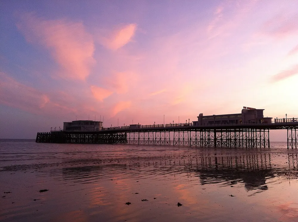 Worthing Pier, the local landmark of BN11