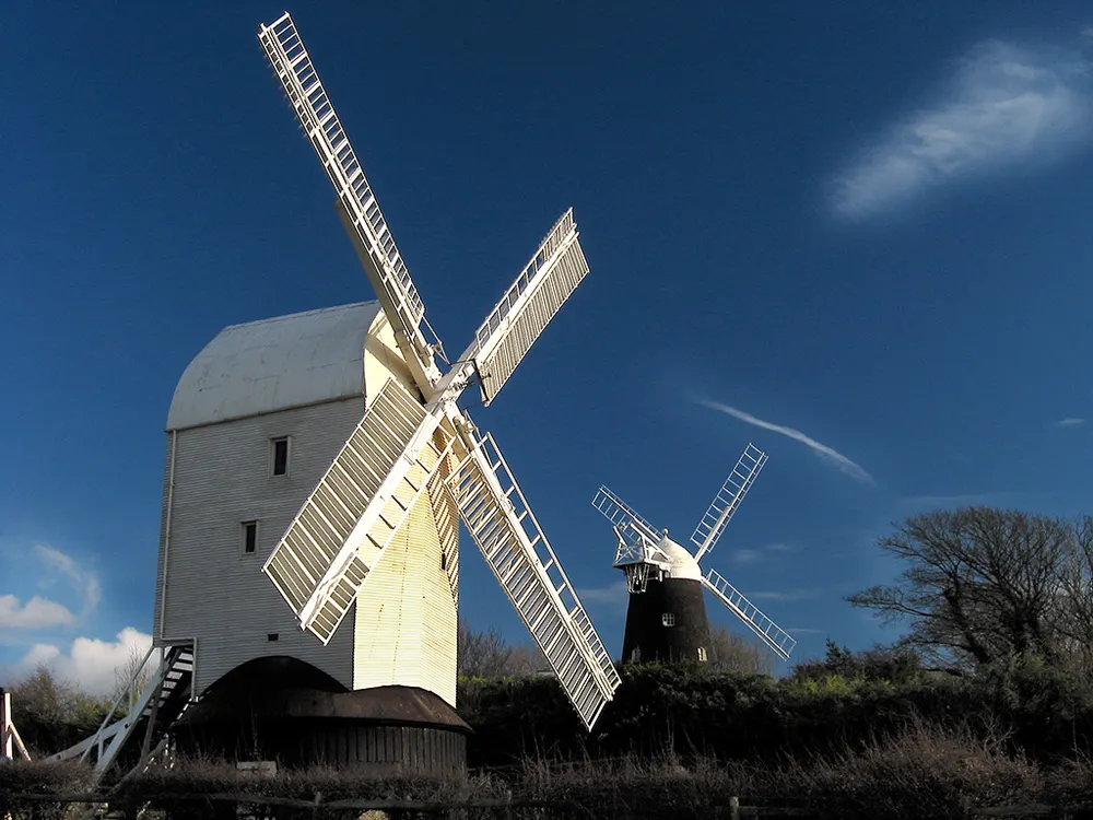 Clayton Windmills, the local landmark of BN6