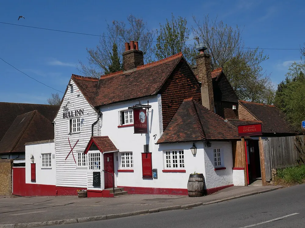The Bull Inn, St Paul's Cray, the local landmark of BR5