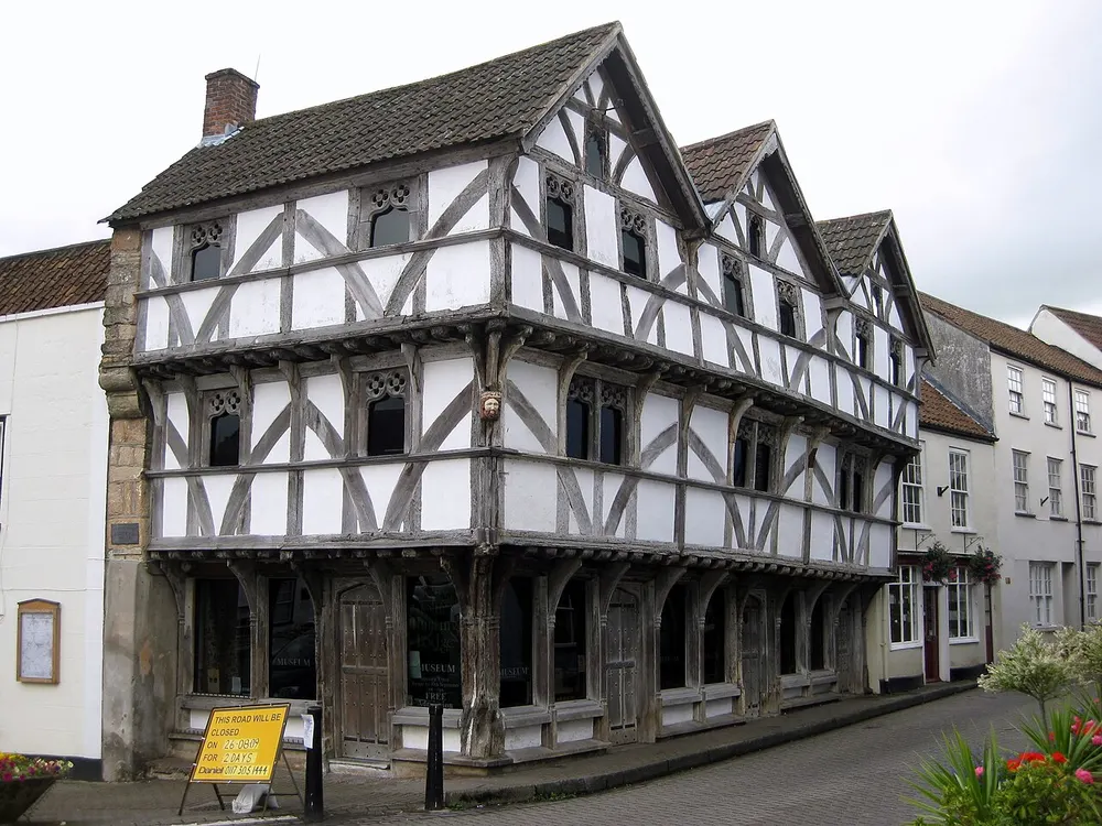 King John's Hunting Lodge, Axbridge, the local landmark of BS26