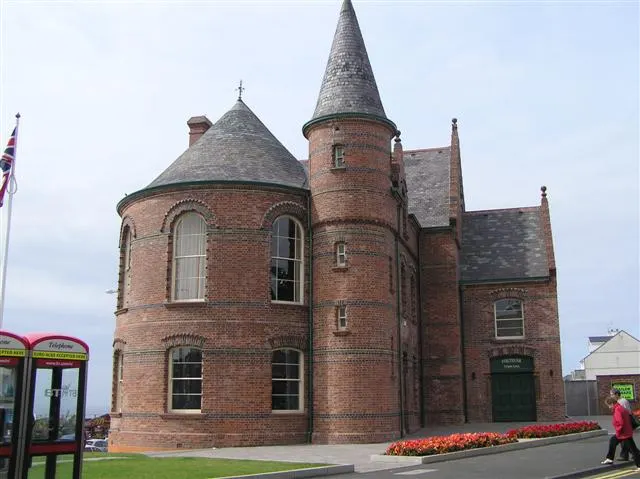 Portrush Town Hall, the local landmark of BT56
