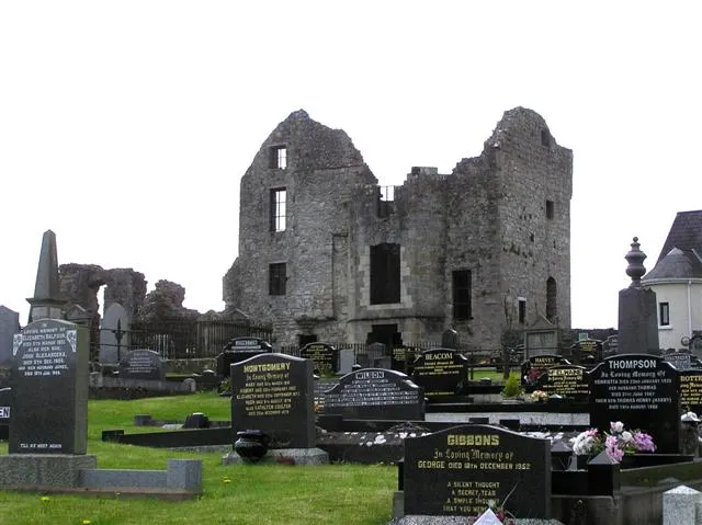 Castle Balfour, the local landmark of BT92