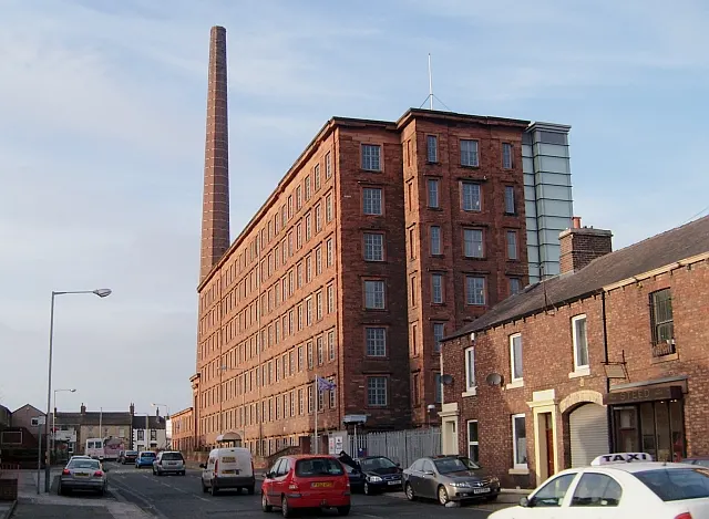 Dixon's Chimney and Shaddon Mill, the local landmark of CA2