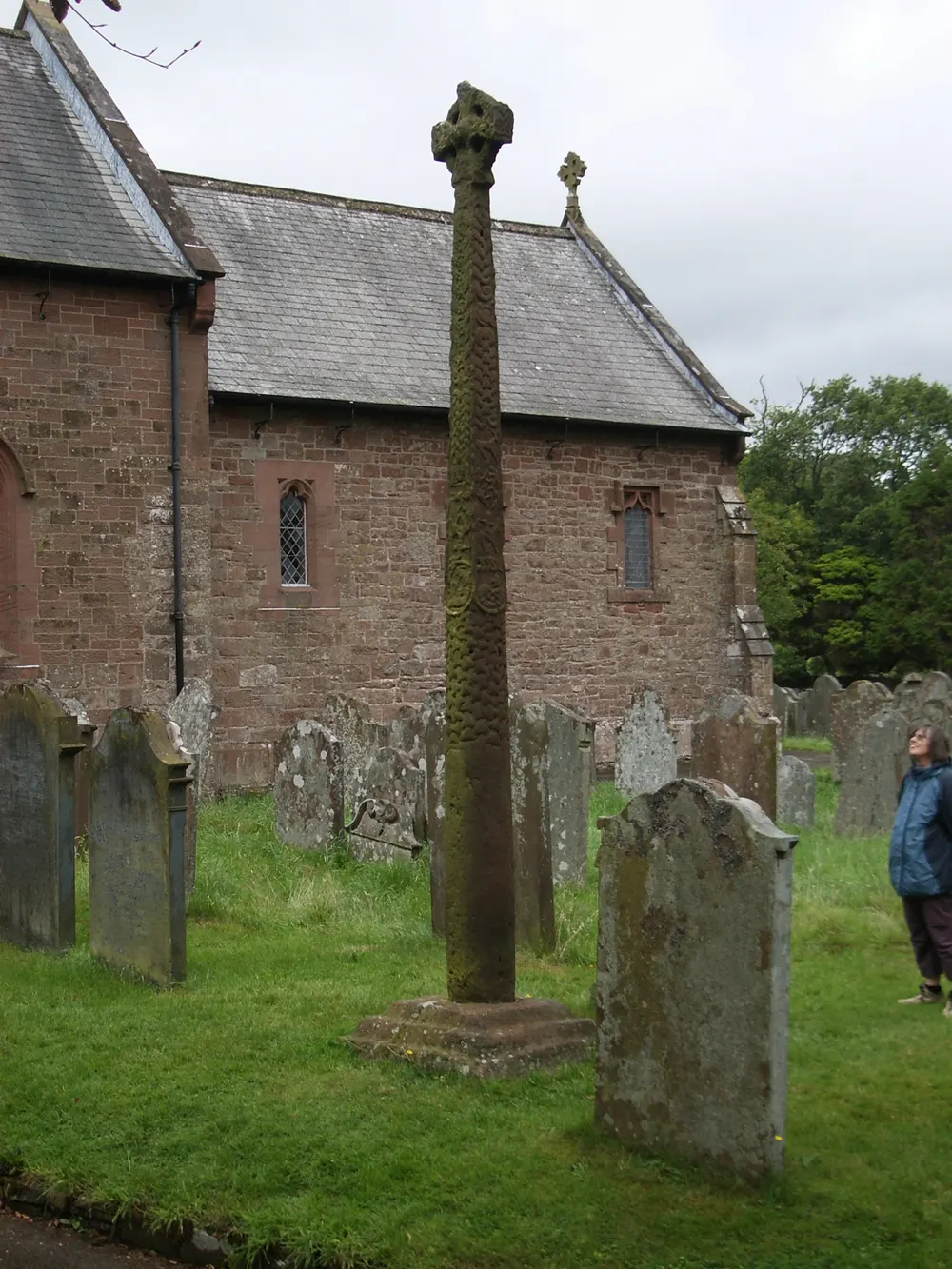 Gosforth Cross, the local landmark of CA20