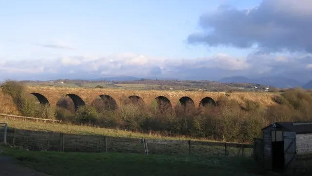 Keekle Viaduct, the local landmark of CA25