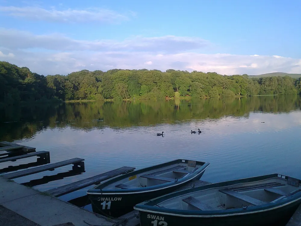 Talkin Tarn, the local landmark of CA8