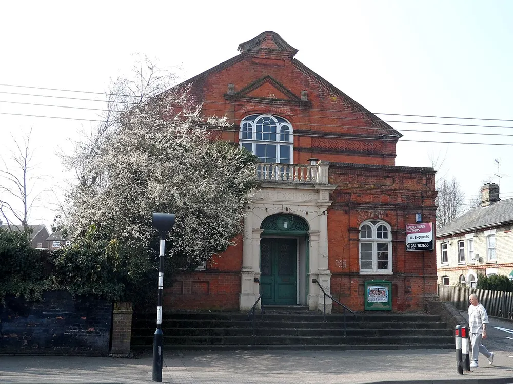 Corn Exchange, Haverhill, the local landmark of CB9