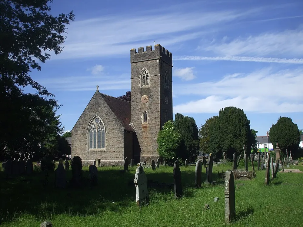 St Mary's Church, Whitchurch, the local landmark of CF14
