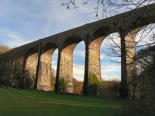 Porthkerry Viaduct, the local landmark of CF62