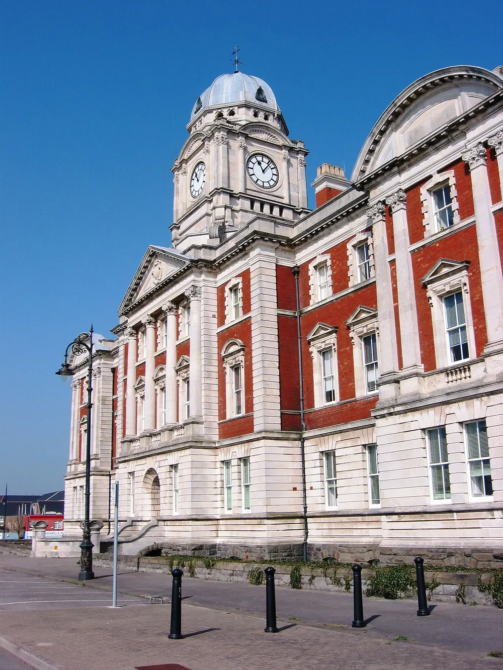 Barry Dock Offices, the local landmark of CF63