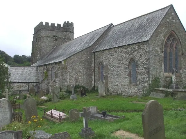 Llantrisant Church, the local landmark of CF72