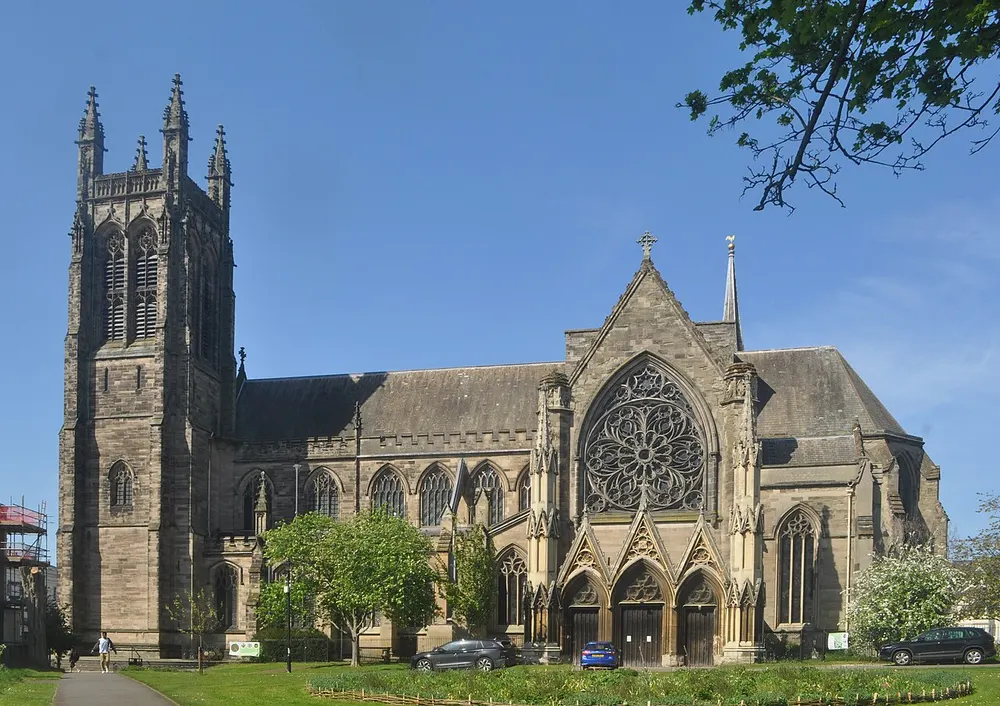 All Saints Church, Leamington Spa, the local landmark of CV31