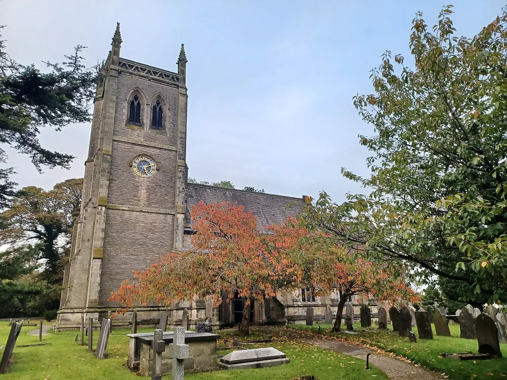 St Martin's Church, Osmaston, the local landmark of DE6