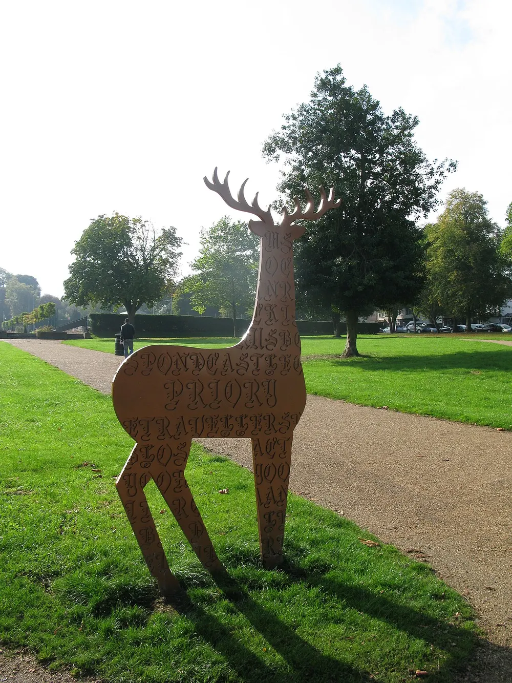 Priory Park, Dudley, the local landmark of DY1