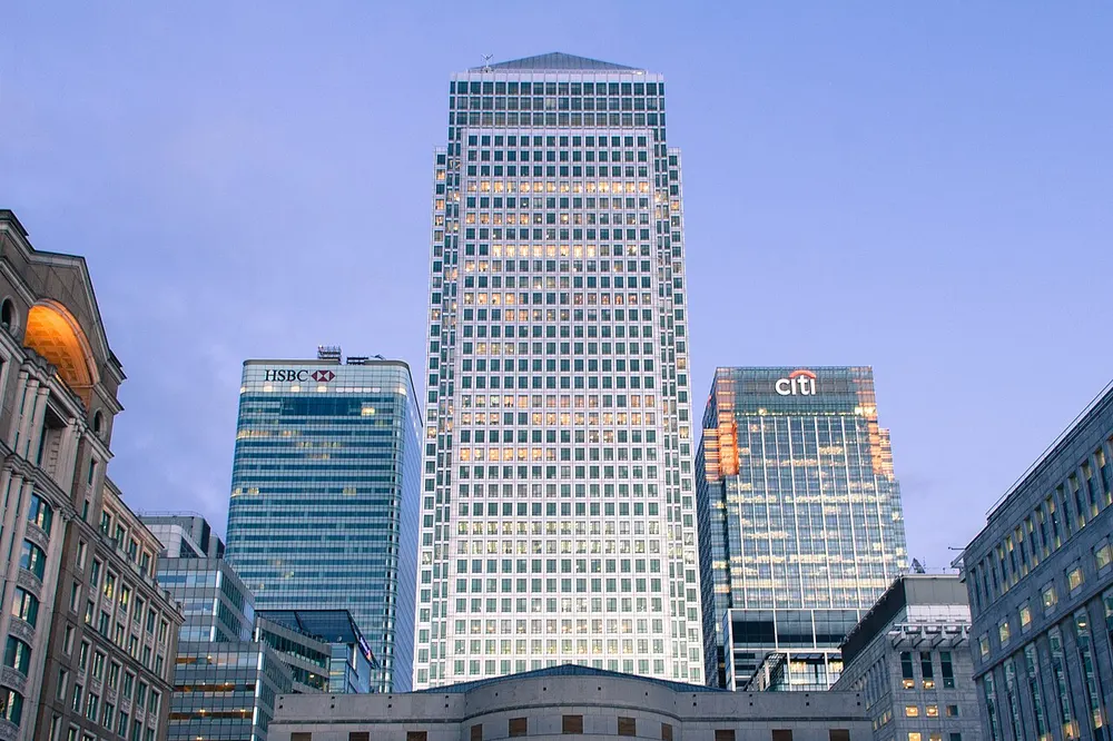 One Canada Square, the local landmark of E14