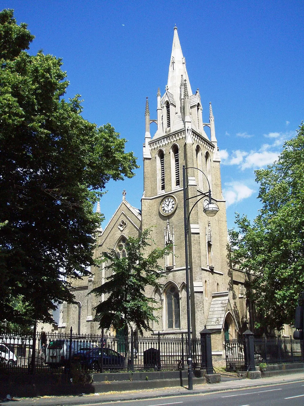 St John's Church, Stratford, the local landmark of E15