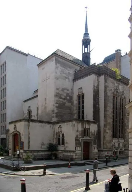 Dutch Church, Austin Friars, the local landmark of EC2N