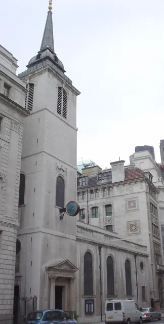 St Margaret Lothbury, the local landmark of EC2R