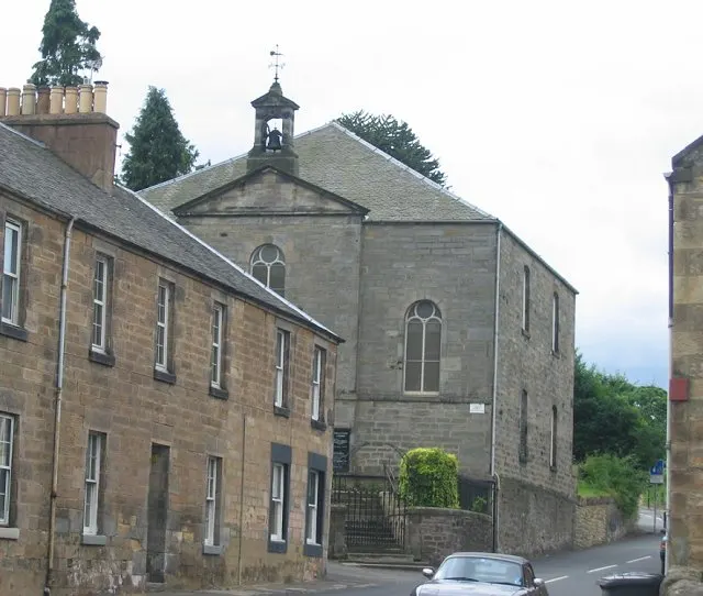 Lasswade and Rosewell Parish Church, the local landmark of EH18