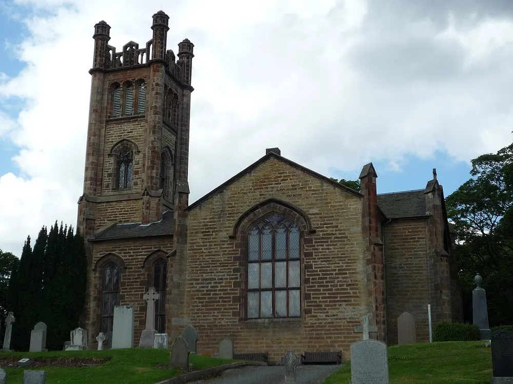 Cockpen and Carrington Parish Church, the local landmark of EH19