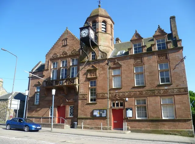 Penicuik Town Hall, the local landmark of EH26