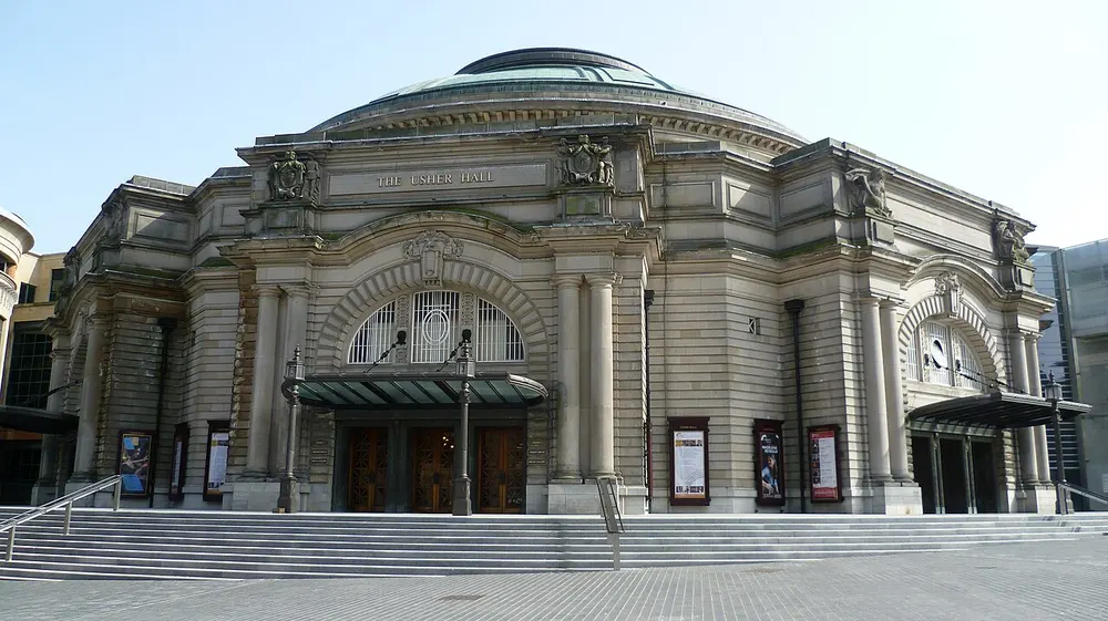 Usher Hall, the local landmark of EH3