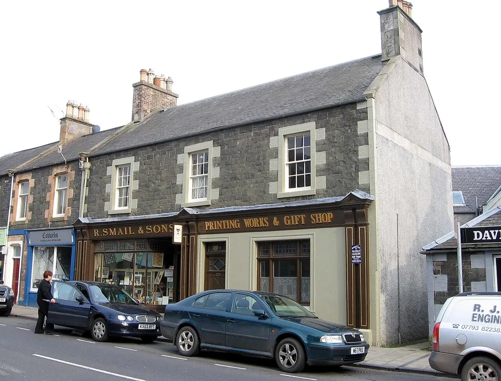 Robert Smail's Printing Works, the local landmark of EH44