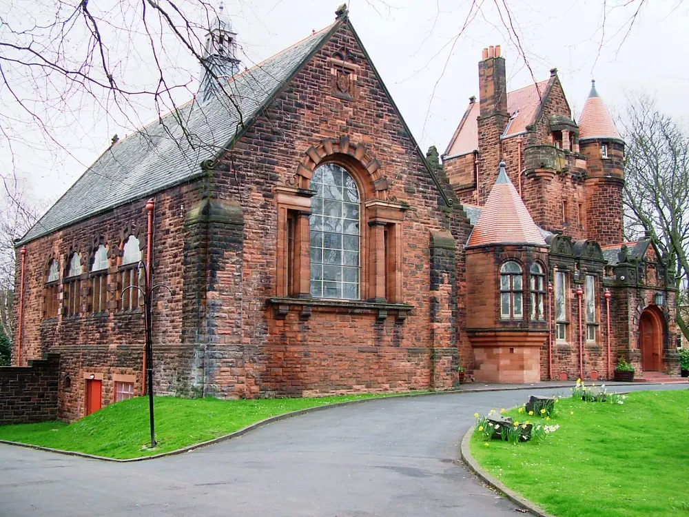 Pollokshields Burgh Hall, the local landmark of G41