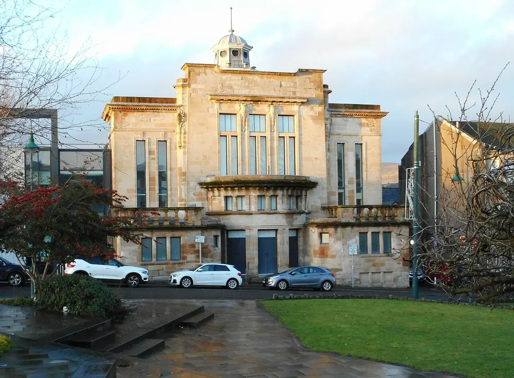 Kirkintilloch Town Hall, the local landmark of G66