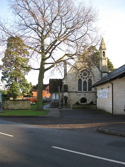St Philip and St James Church, Up Hatherley, the local landmark of GL51