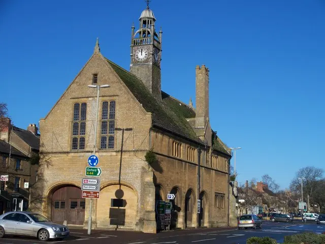 Redesdale Hall, the local landmark of GL56