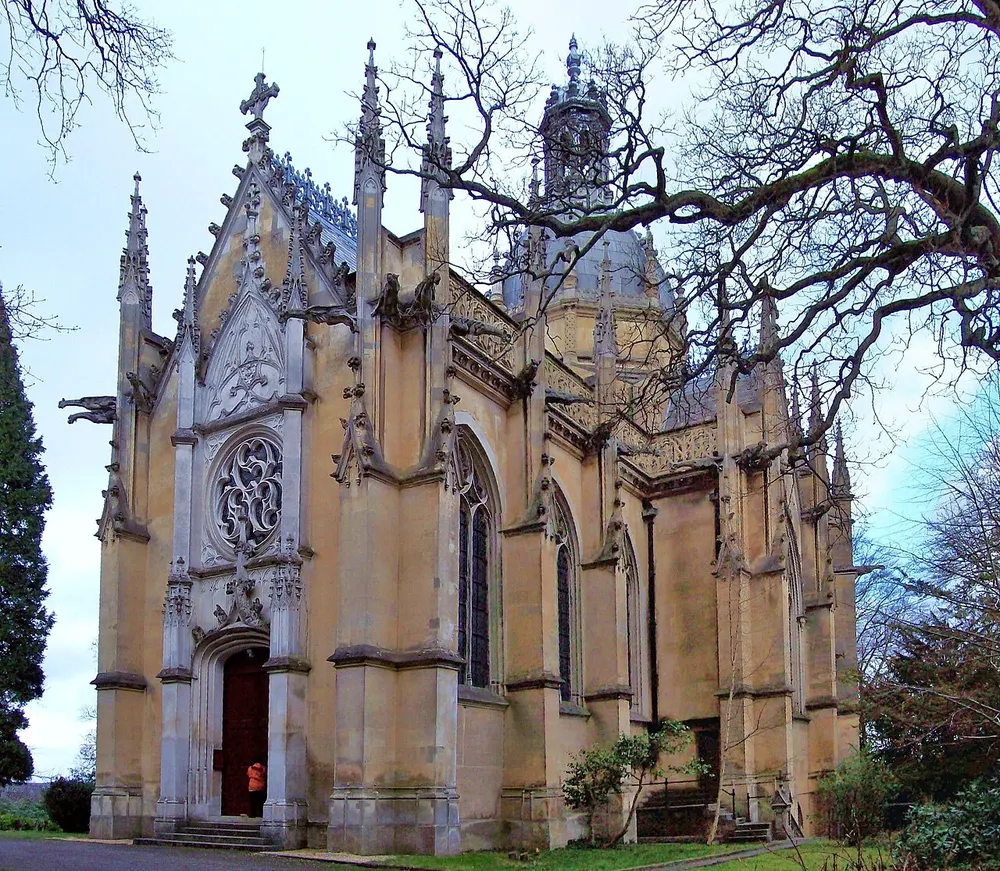 St Michael's Abbey, Farnborough, the local landmark of GU14