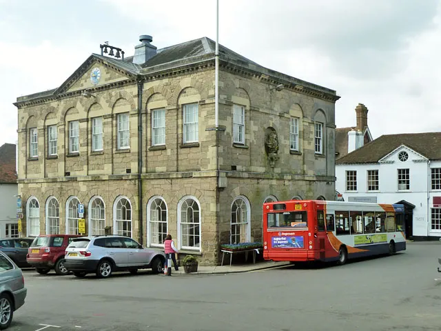 Leconfield Hall, the local landmark of GU28